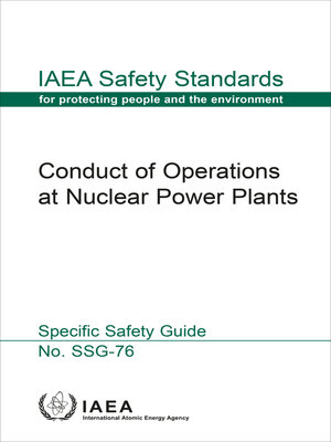cover image of Conduct of Operations at Nuclear Power Plants